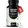 Vitamin D3 K2 5000 IU High Dose - 365 Tablets
