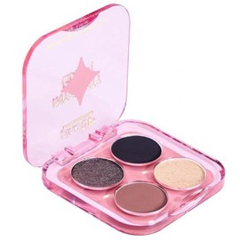 PINK UP | Intensity Glam | Alta pigmentación | Larga duración | Fácil de difuminar | Sombras mate y metálicas | Maquillaje | Sombras para ojos | 4 tonos | Opulent | Modelo PKCS04