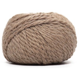 100% Baby Alpaca Yarn Wool Set of 3 Skeins Bulky Weight - Made in Peru - Heavenly Soft and Perfect for Knitting and Crocheting (Beige, Bulky)