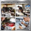 12 Pack of Magnetic Tool Box Labels, 3D-Printed Toolbox Labels,