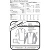 The Green Pepper Inc. Men's Bicycle Racing Jersey Shirt #402 Sewing Pattern (Pattern Only) gp402