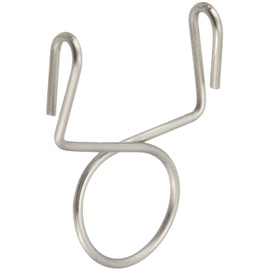 Kijima 104-242 Motorcycle Parts Hose Clip, B Type, 0.3 inches (8 mm), 5 Pieces, Stainless Steel