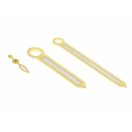 Ewatchparts Watch Hand Compatible With Pam 44mm Panerai Movement ETA 6497-6498 Unitas 14 x 10 Gold Swiss