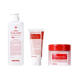 MediPeel Red Lacto Collagen Toner 1000ml / Ampoule Pads 70 Sheets / Clear Foam Cleanser 300ml / 메디필 레드락토 콜라겐 토너 1000m 앰플패드 70매클리어 폼클렌저 300ml