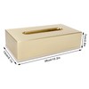 shenruifa Tissue Box Innovative Rectangular Stainless Steel Napkin Paper Holder