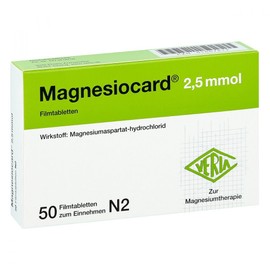 Magnesiocard 2,5 Mmol Filmtabletten