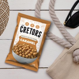 G.H. Cretors’ Caramel Corn – Irresistible Gourmet Caramel Popcorn Snacks in Individual Bags, 8 Oz (Pack of 6)