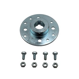 RAParts Go Kart Sprocket Brake Mini Hub with Hardware - 1" Bore - 1/4" Keyway