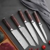 Multi-Purpose High Quality Kitchen Knives Set Stainless Steel Santoku Chef