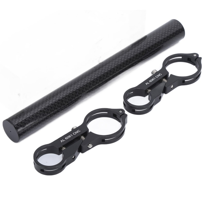 Bike Handlebar Extender 202 Double Rod Carbon Fiber MultiFunction Expansion