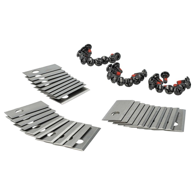 vhbw 30 x Replacement Blades Compatible with Worx Landroid M800i,