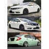 Fits for 2012-2015 Honda Civic Sedan 3D Wavy Mugen Style