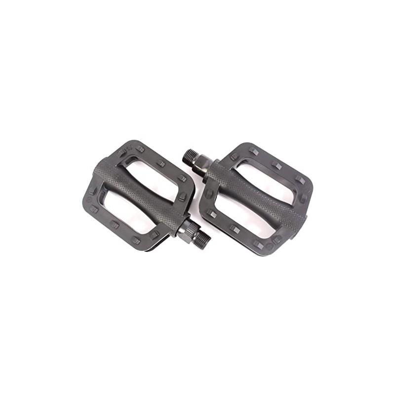 KHE BMX Kids Pedals PVC Black 1/2 Inch CrMo Axle