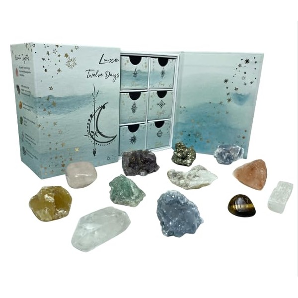 Mineralist Collection 12 Days of Crystals Holiday Advent Calendar, 12