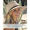 FURTALK Womens Sun Hat Summer Straw Beach Hats UPF 80+