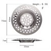 Stainless Steel Sink Strainer for Kitchen & Bathroom – Mesh