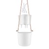 Eva Solo Hanging Self-Watering Pots (Chalk White)