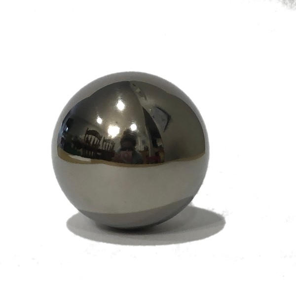 Unique Metals Esfera de titanio puro de 25 mm para energía, uso decorativo o conexión a tierra y magia alquímica