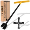 Winisok 17 Inch Water Meter Key With 4 Way Multi-Functional