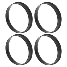A ABSOPRO Car Wheel Hub Centric Rings Durable OD 58.6mm to ID 56.6mm Wheels Center Shaft Shock Absorbing Hubrings Polycarbonate Black 4 Pcs
