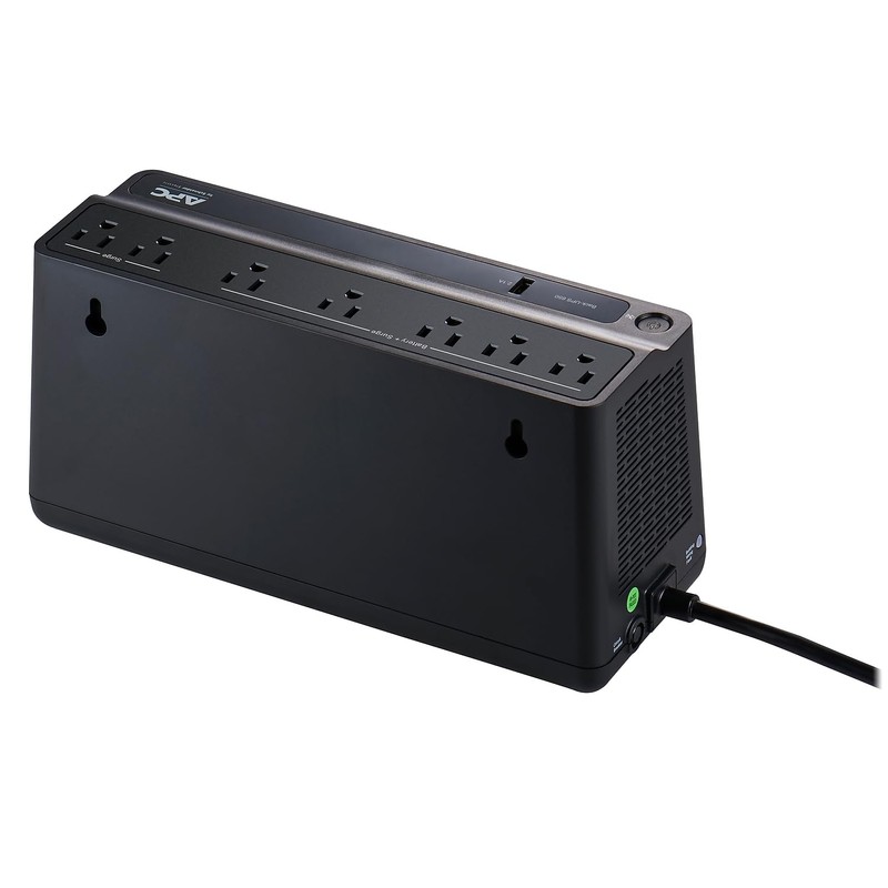 APC Back-UPS 650 Battery Backup and Surge Protector Black (BVN650M1)