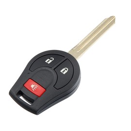 ACROPIX 315 MHz Key Fob Keyless Entry Remote Fit for Nissan Sentra NV200 NV1500 NV2500 NV3500 Sentra 2008-2013 for Nissan Rogue 2008-2015 CWTWB1U751 - Pack of 1 Black