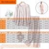 Yodilala warm hospital gown, bedridden patient gown, easy to put