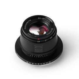 TTArtisan 35mm F1.4 APS-C Manual Focus Lens Compatible with Canon RF Mount Cameras R7, R10 APS-C Model EOS R, RP, R5, R6 (Black)