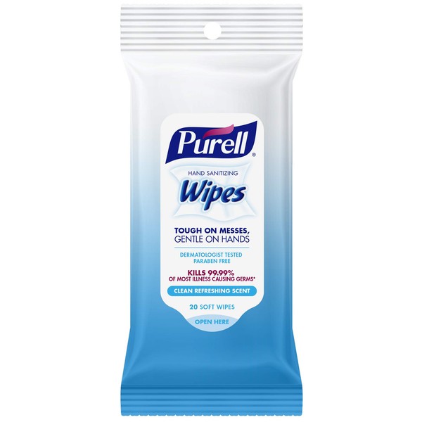Purell Hand Sanitizing Wipes 60 Count Citrus Scent Alcohol Kills