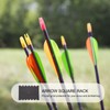 Gatuida 7Pcs Lightweight Arrow Rack Portable Shape Arrow Separator Sponge