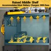 YYR Power Tool Organizer Wall Mount with Charging Station, Cordless