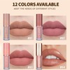 Holzsammlung 12 Colours Matte Liquid Lipstick Waterproof Durable Matte Liquid
