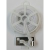 Floral Craft Wire - White Chenille on Spool with Cutter