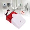 Luqeeg - Flash Siren with Cable, Red Flashing Light Siren,