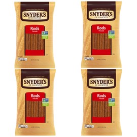 Snyder's of Hanover, Pretzel Rods, 12 Oz Bag Pack of 4