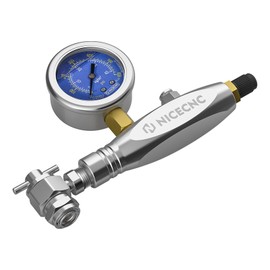 NICECNC 600PSI No Loss Nitrogen Filling Tool Fit for Off-Road Bikes, ATVs, UTVs or Cars' Shocks with Schrader valves