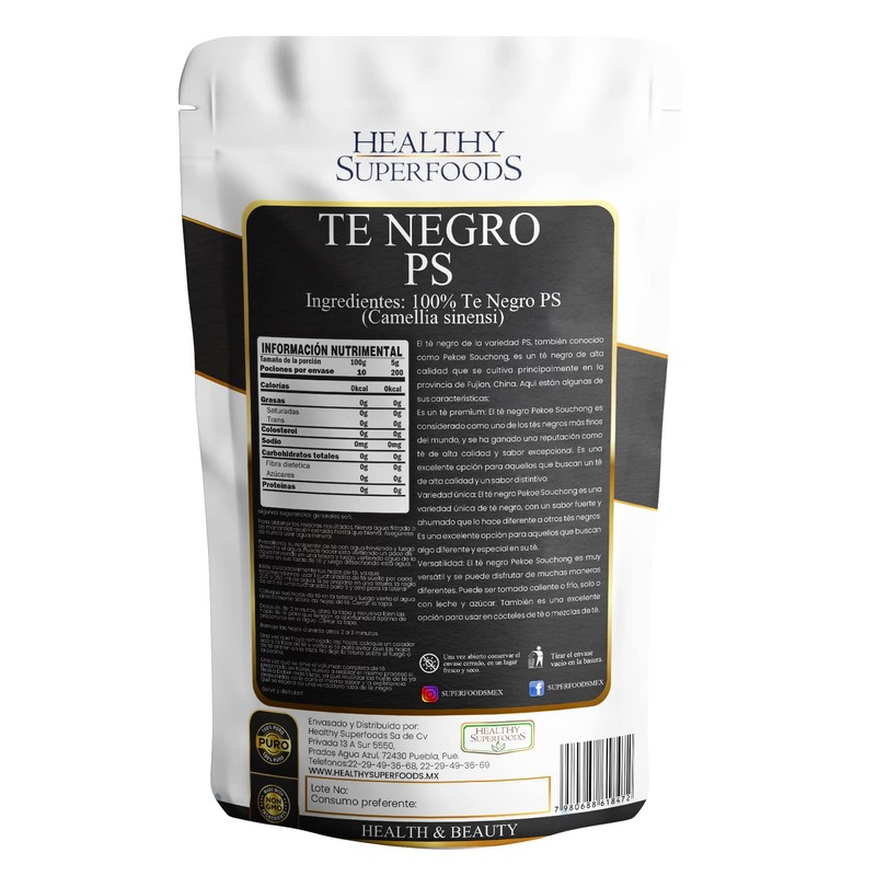 Te Negro Ps (pekoe Souchong) 500g Premium