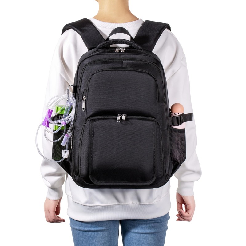 Feeding Tube Backpack for G J GJ Tube G tube