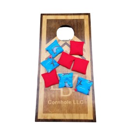 Embroidery By Zevotek Shark Bean Bag Toss 3" Mini Cornhole Bags