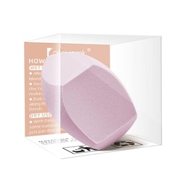 Dolovemk Tri-Cut Large Makeup Sponges Blender Smooth Foundation Sponge with Flat Angle, Body Makeup Sponge, Powder Puff Soft Beauty Sponge, Blender, Latex-Free for Foundation