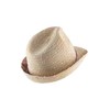 Sterntaler Colourful Straw Hat - Summer Hat with Colourful Satin