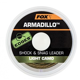 Armodillo Shock and Snag Leader: 30lb: Light Camo