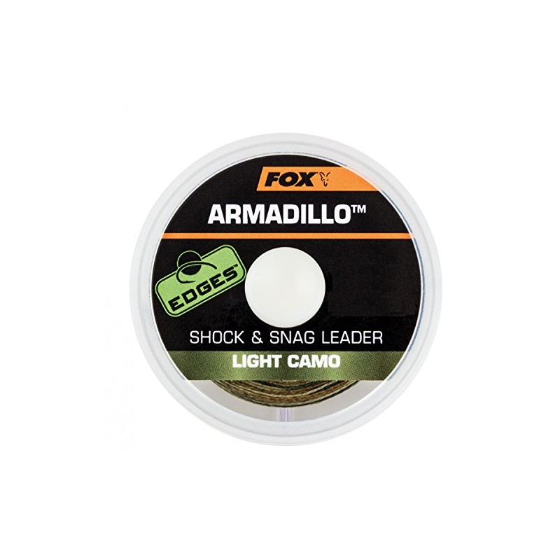 Armodillo Shock and Snag Leader: 30lb: Light Camo