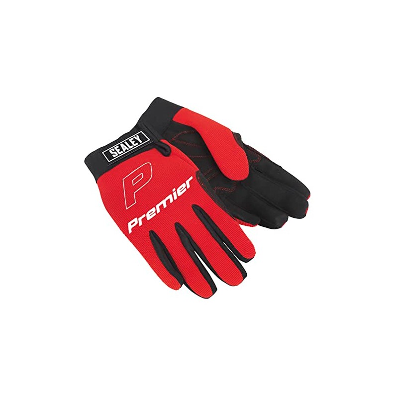 Sealey MG796XL Mechanic's Gloves Padded Palm - Extra Large ,