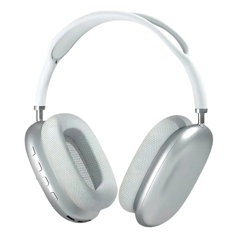 Auriculares Inalmbricos Diadema Con Micrfono 400mah Plateado Diadema Vulata P9