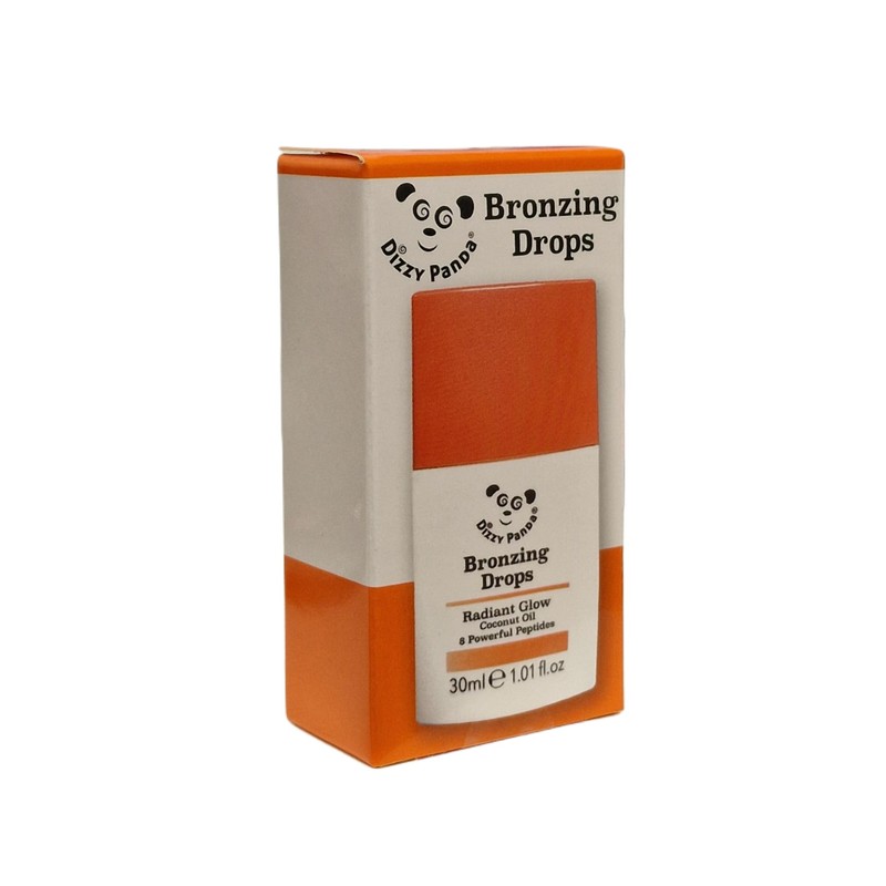Dizzy Panda Bronzing Drops, 30ml – Hydrating Serum with Coconut