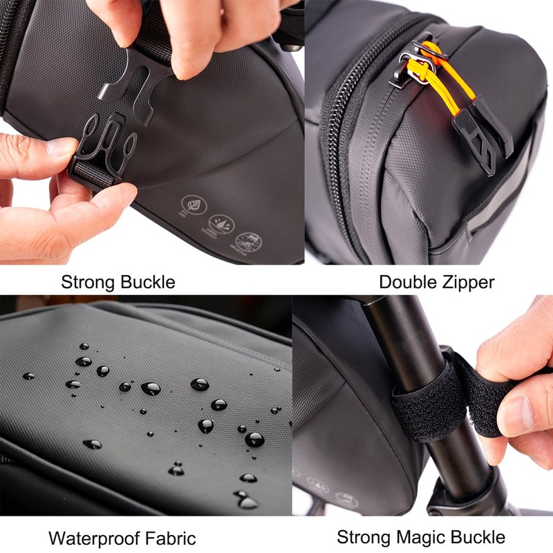 CCKOLE Bicycle Saddle Bags Bicycle Saddle Bag with Reflective Bicycle