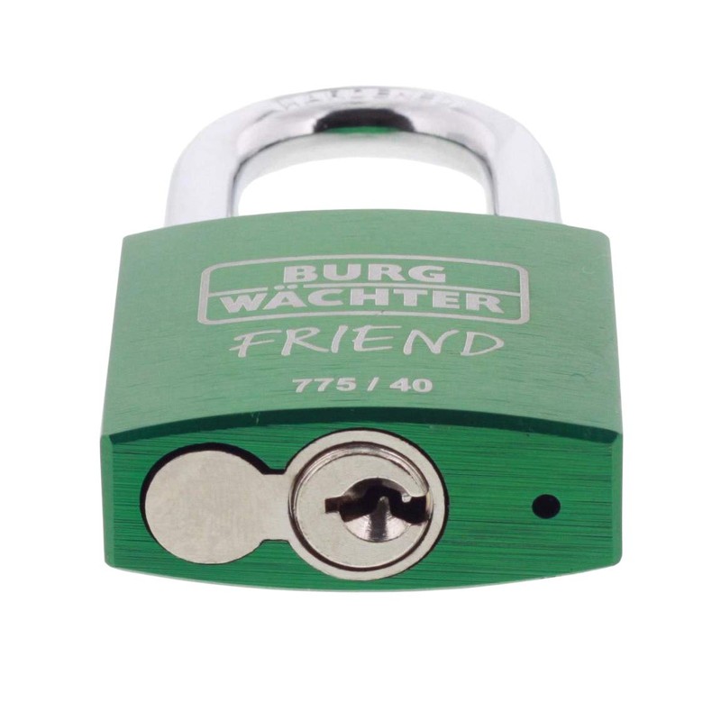 Burg-Wächter Cylinder Padlock 775 40 35 Green SB