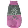 Pet Life ® Snow Flake Pet Sweater - Designer Dog
