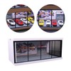 TENOL 1:64 Scale Parking Lot Display Case Collectible Display Showcase